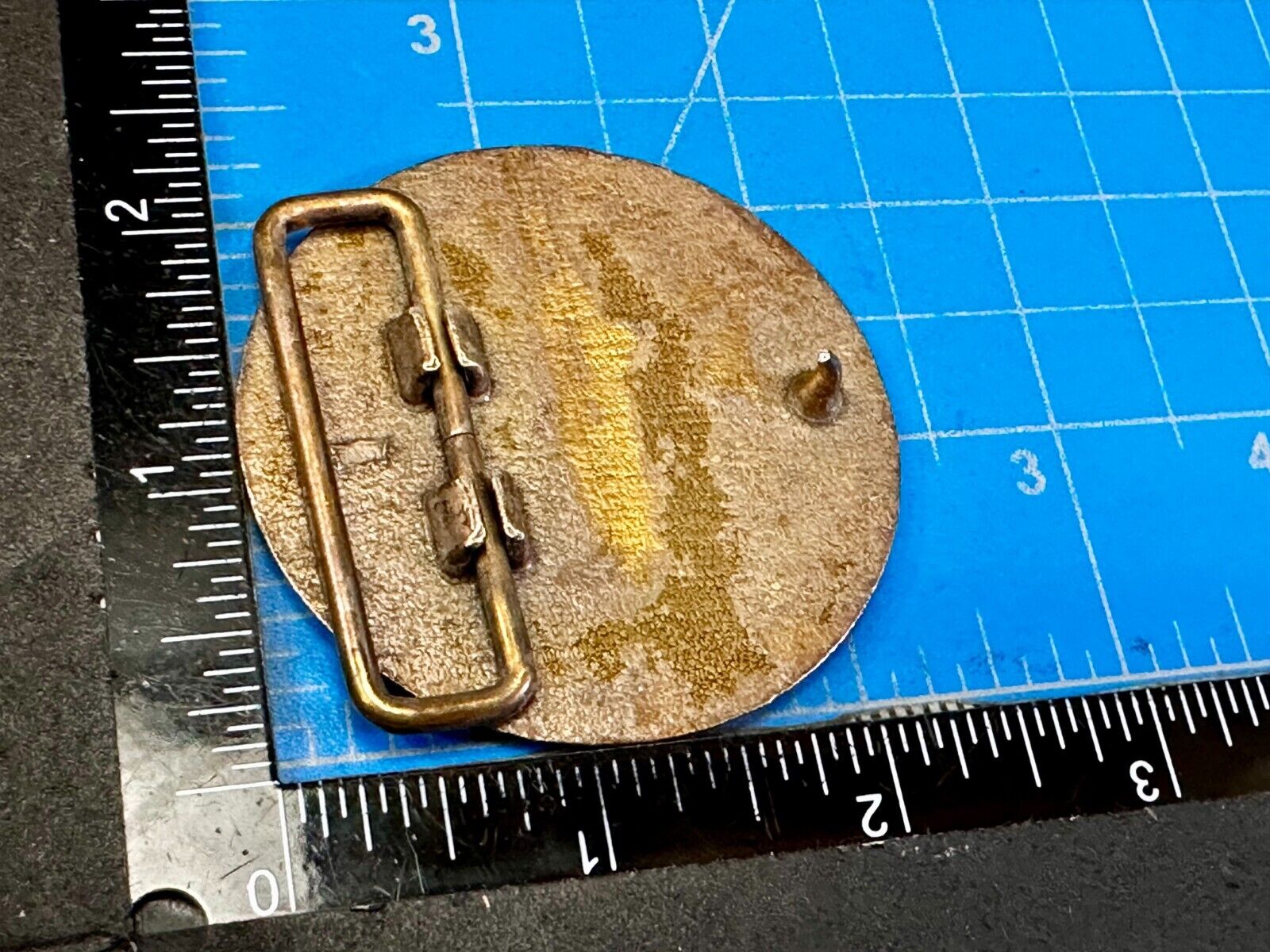 Bell Telephone Lineman Brass Tone Vintage round logo Belt Buckle