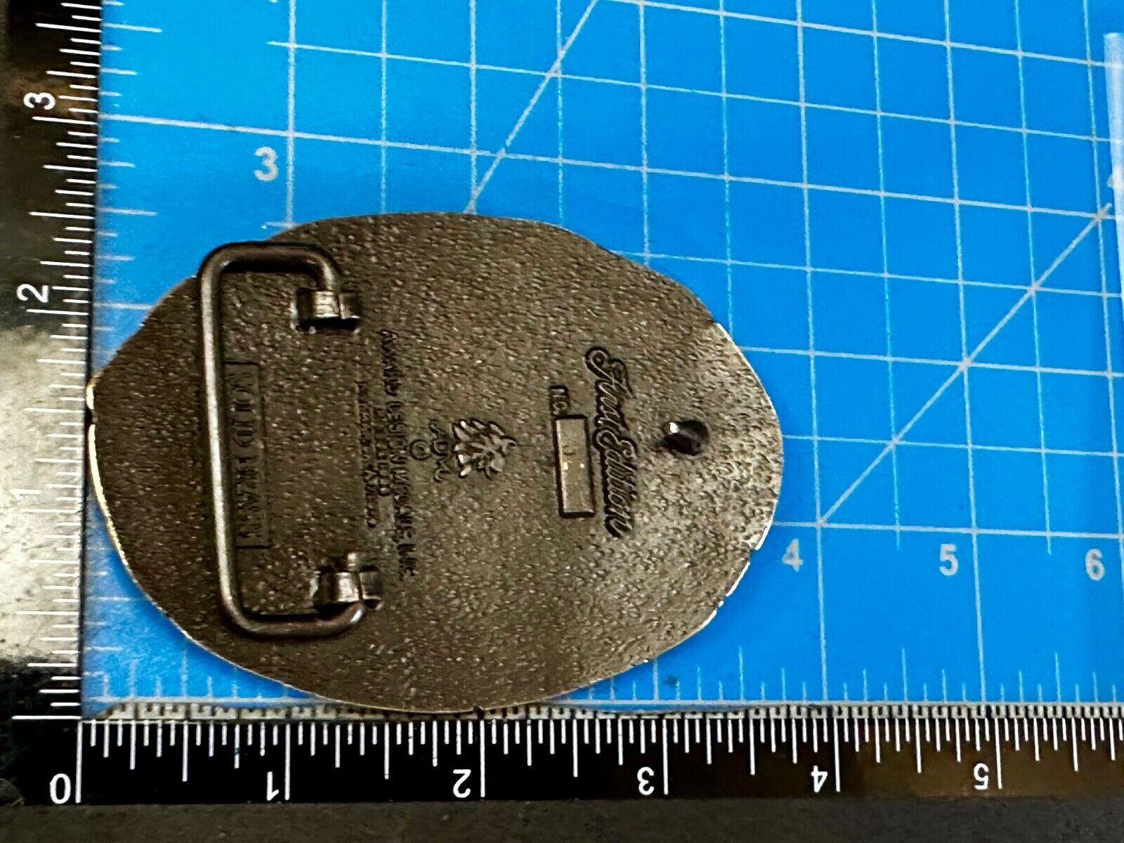 The Great State of North Dakota Vintage Award Design Medals 1st Edn Belt Buckle