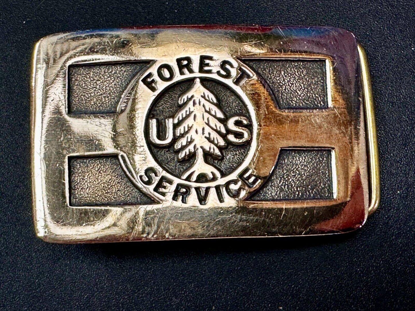 US Forest Service Vintage 1979 Commemorative Belt Buckle by Western Heritage Co