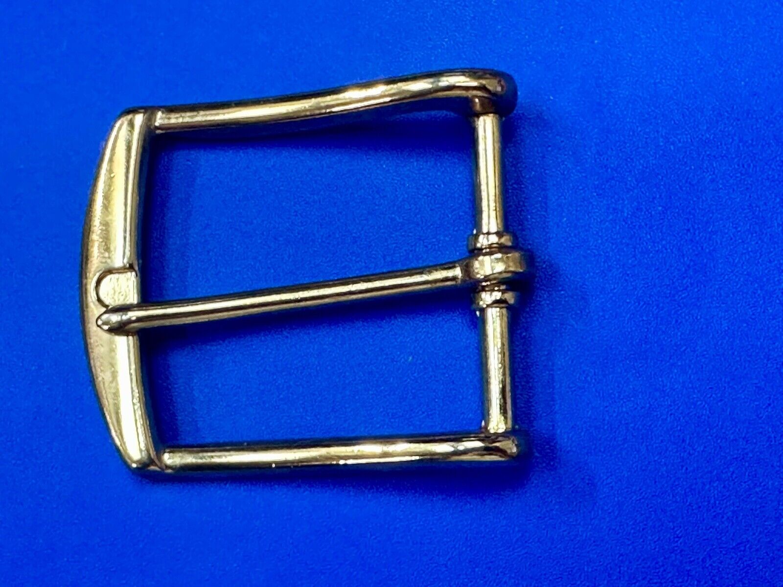 Vintage gold tone replacement belt buckle marked W