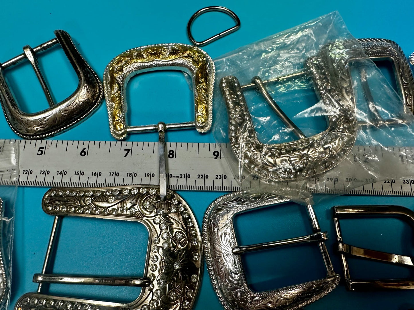  Vintage & Modern Belt Buckles -  Lot, Grab Bag - Resale Gifts! 