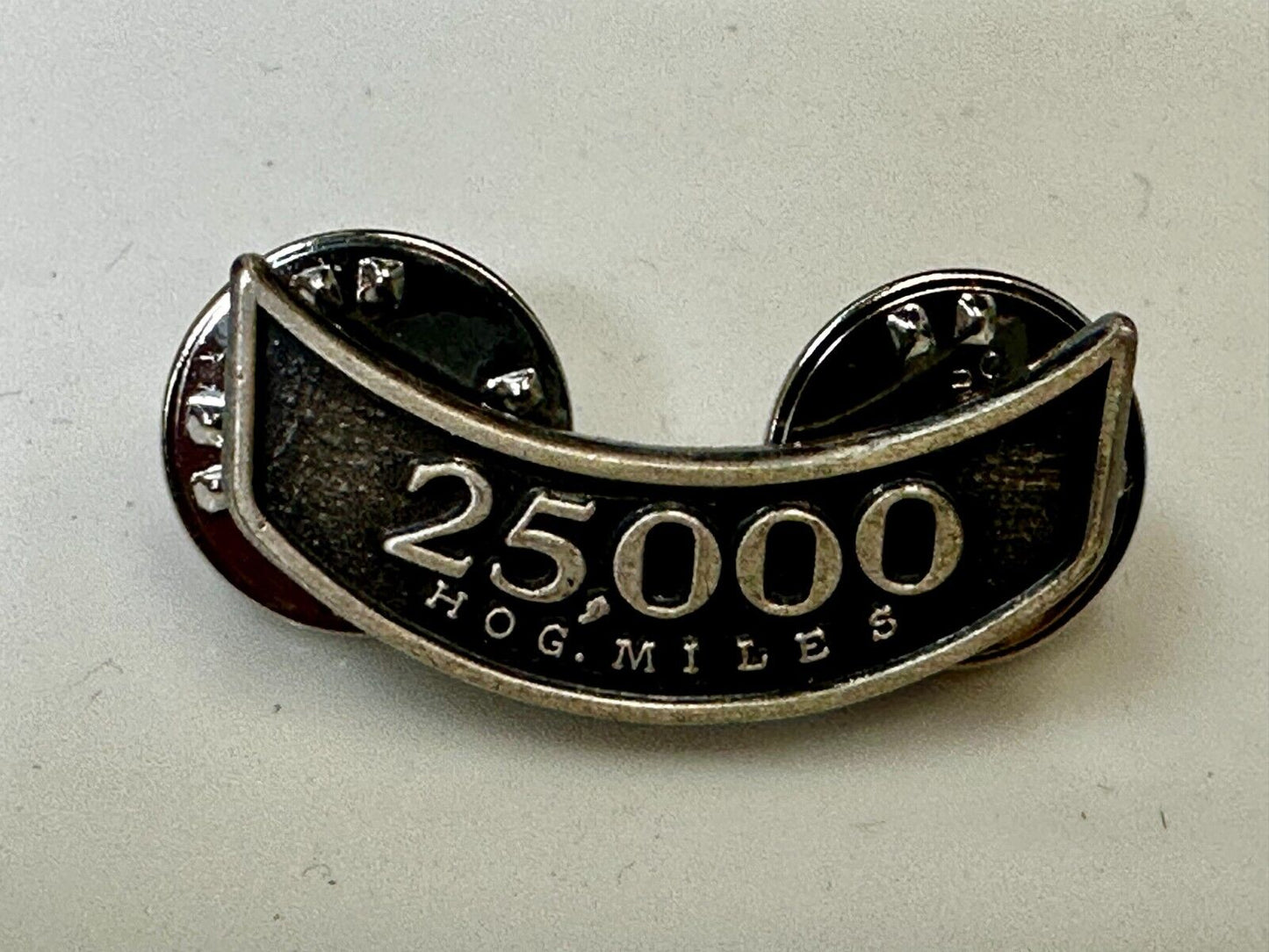 25,000 HOG Miles Award Harley Davidson Motorcycles Pin for Jacket or Vest