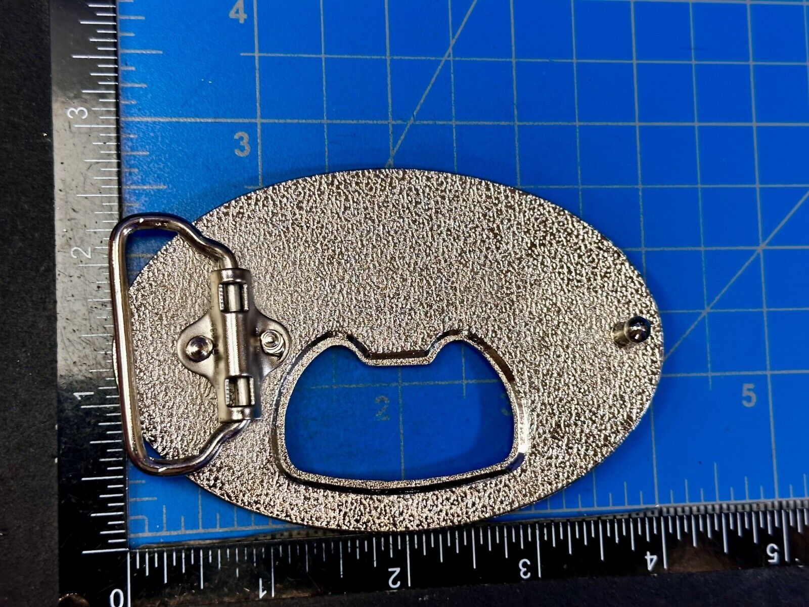Barxa Muxa with Flying Bee Hornet Design Belt Buckle with Bottle Opener