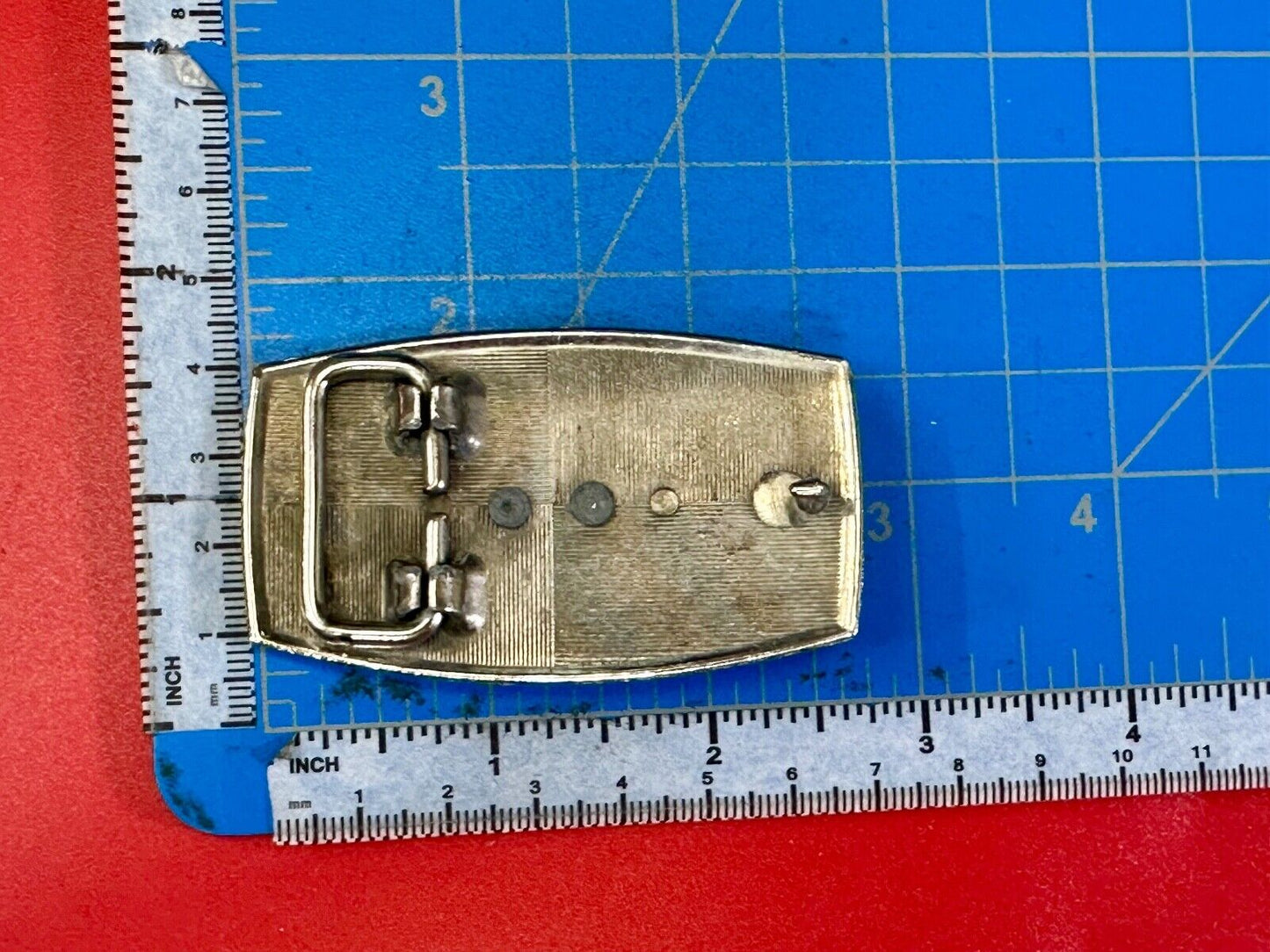 Vintage Cowboy Saddle Bronc western belt buckle to restore