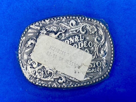 1990 National Finals Rodeo Youth Hesston Belt Buckle NFR Commemorative 