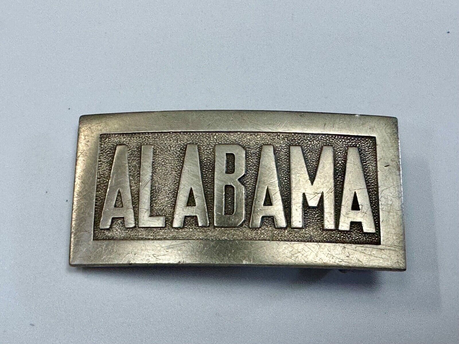 Alabama State - Antique uniform style formal dress belt buckle
