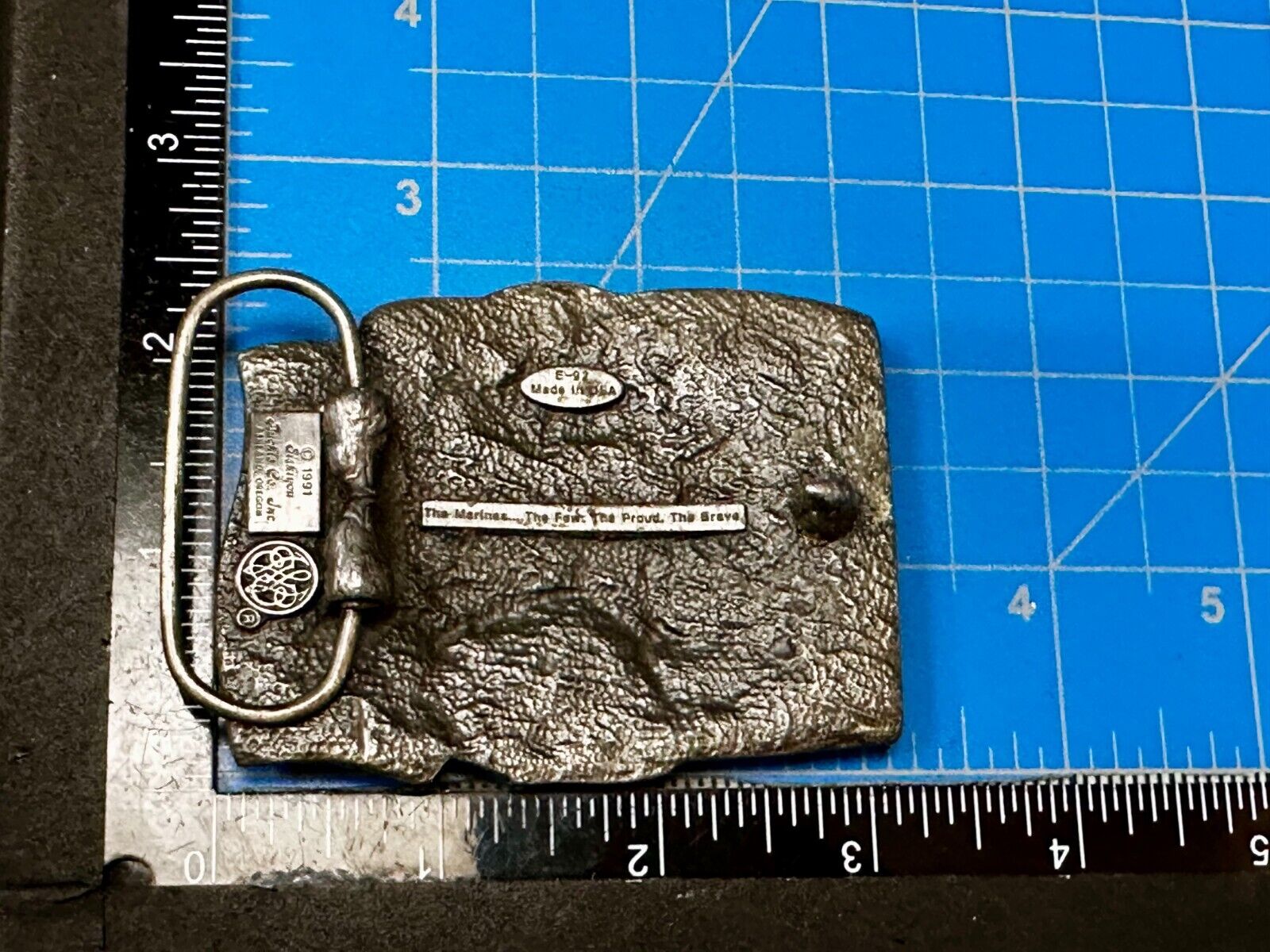 United States Marines Patriotic Usa The Few Proud American Military Belt Buckle