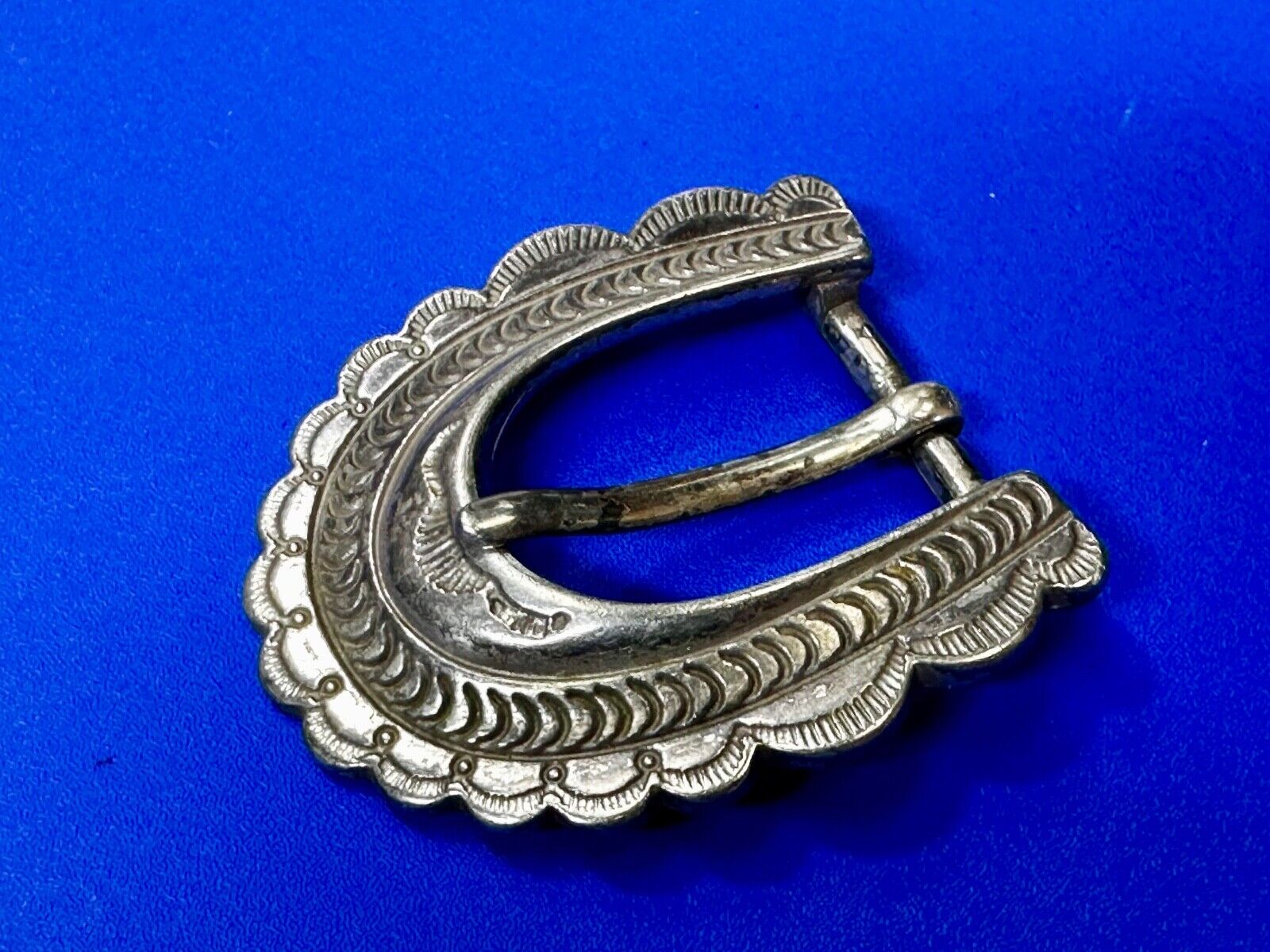 Unique Raised Dimensional Vintage Replacement Ornate Belt Buckle