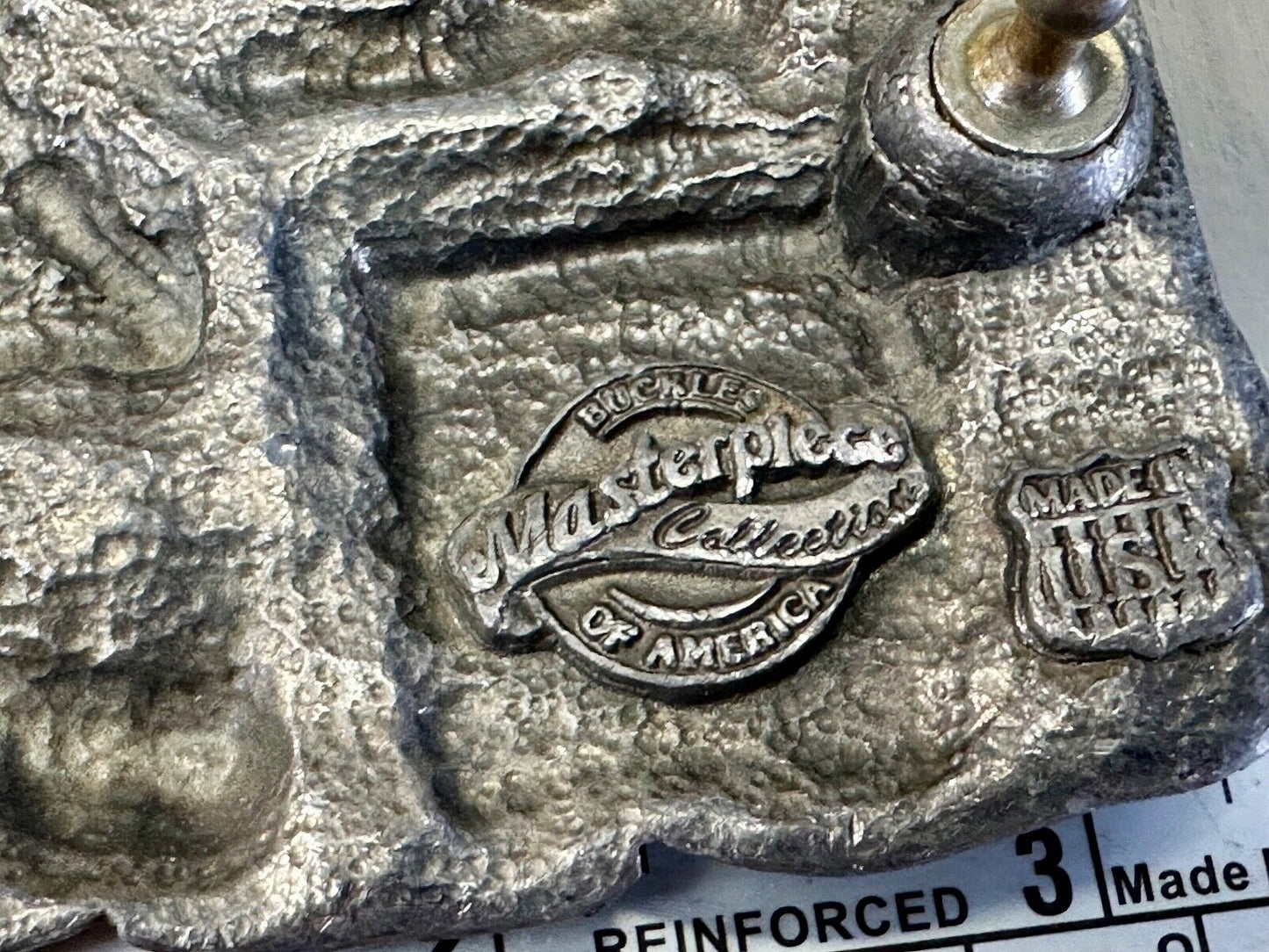 Trucker - Vintage Semi Driver Masterpiece collection belt buckle - of America!