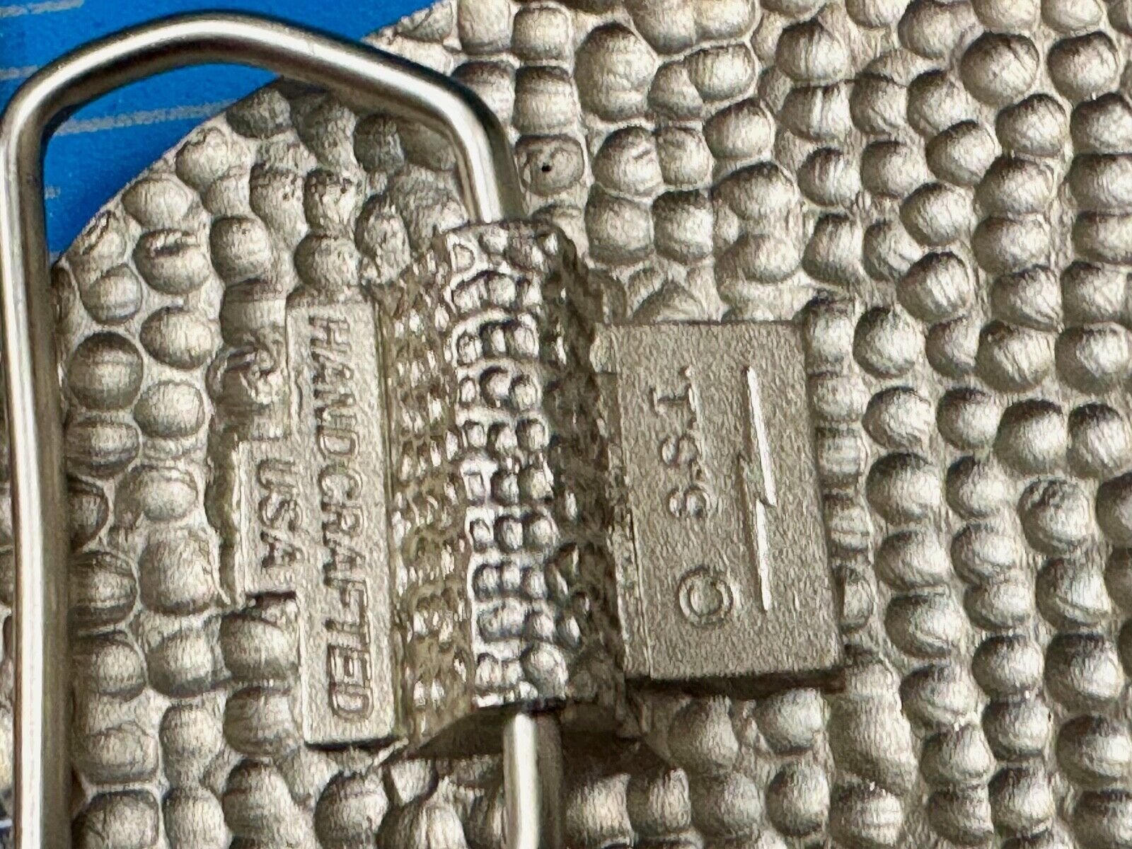 Attacking Eagle  - Native American Indian Theme belt buckle Handcrafted by SSI