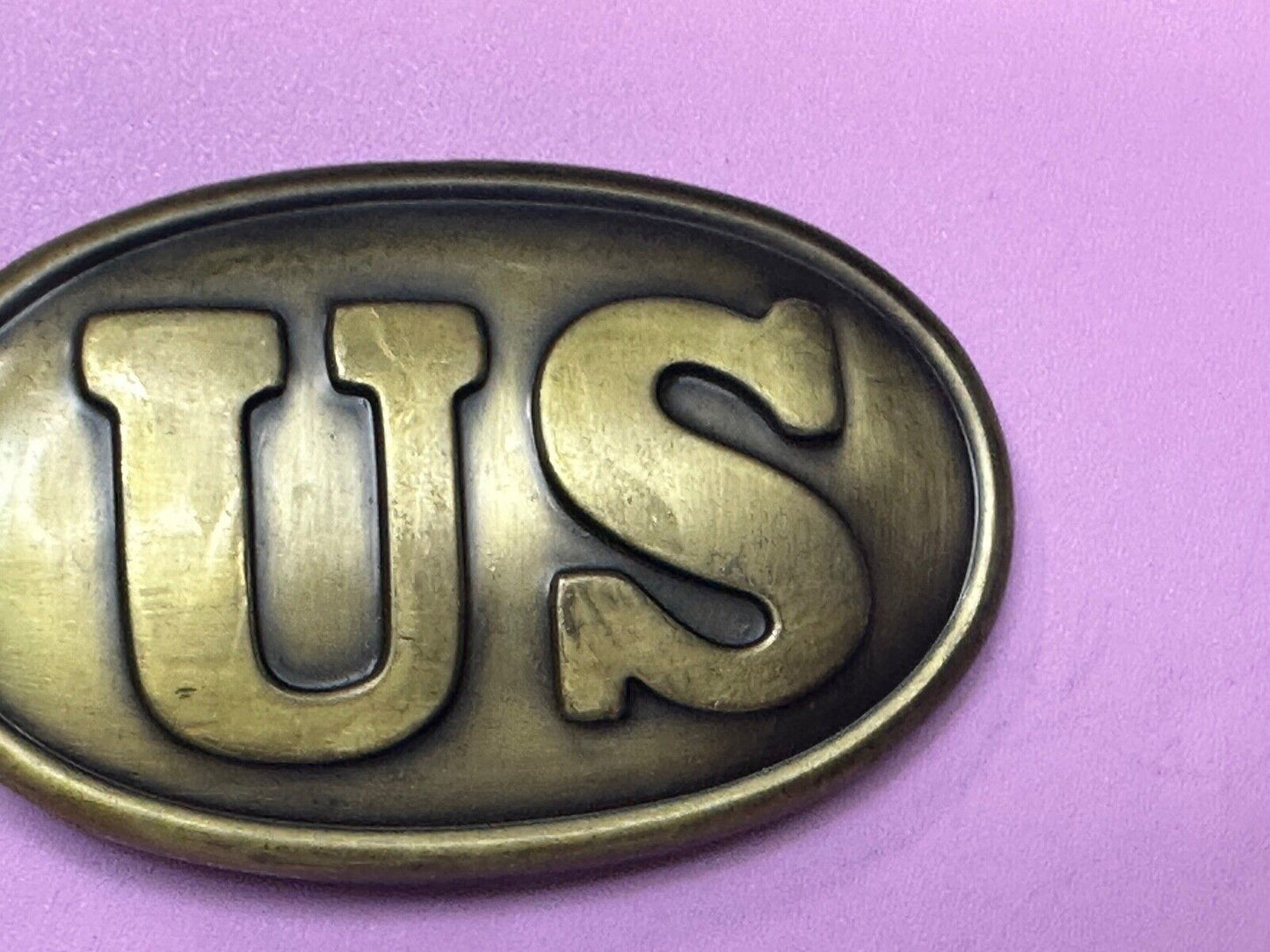 US Civil War Infantry Soldiers U.S. Union Army Soldier Replica Belt Buckle