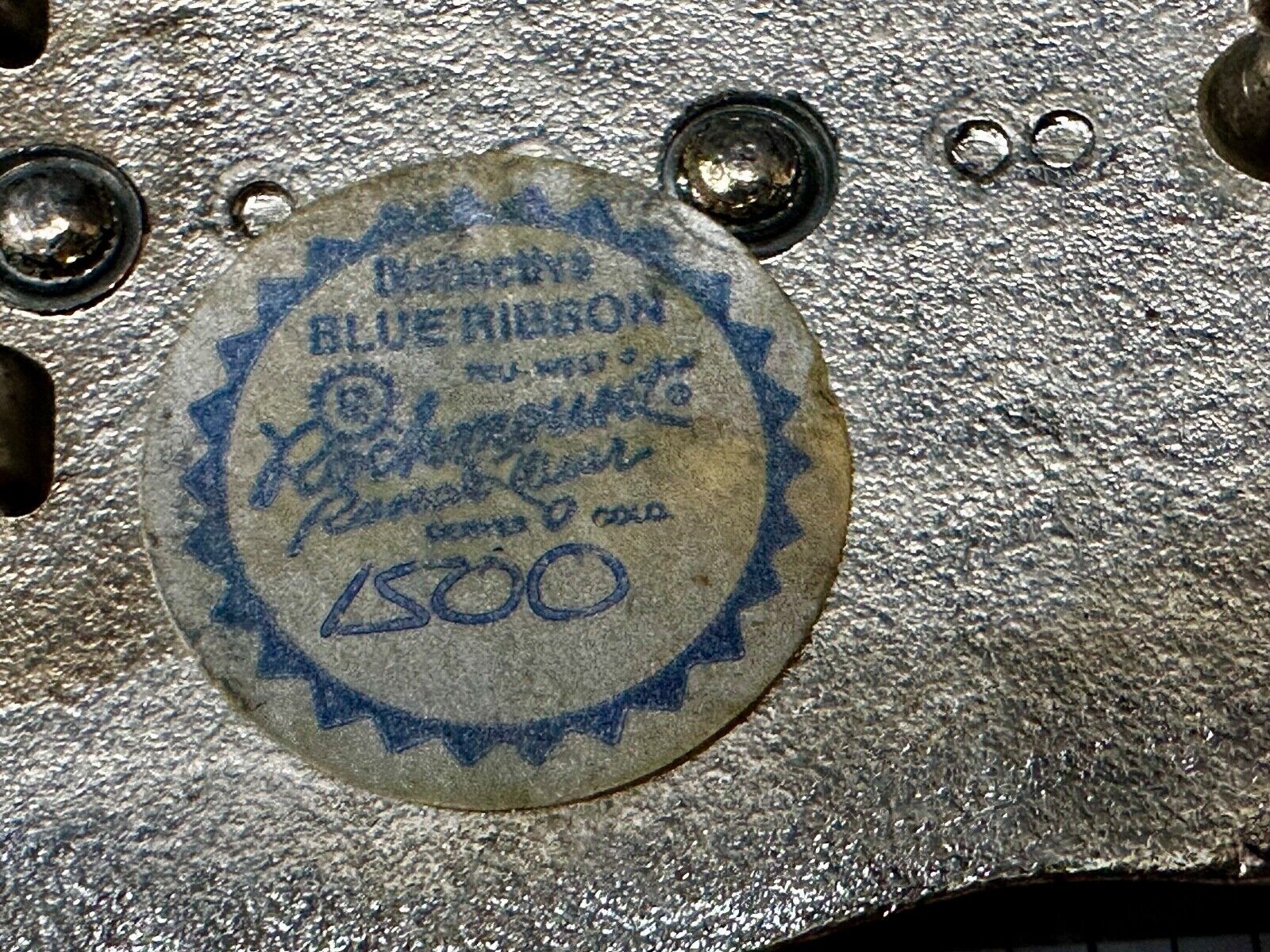 Two Square Pattern on western USA made western Belt Buckle