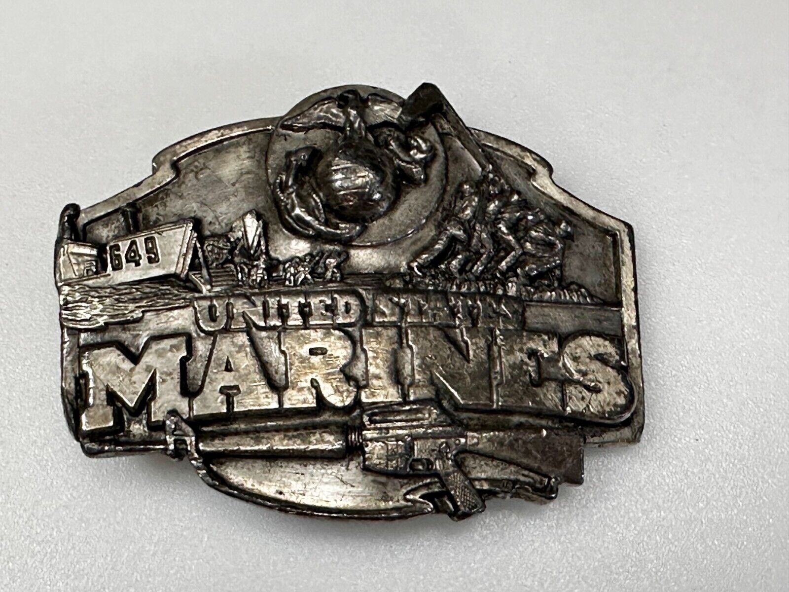 United States Marines Patriotic I-50 The Few Proud American Military Belt Buckle