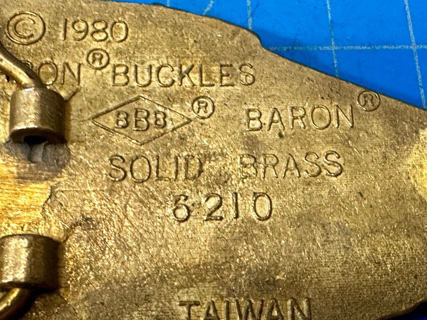 8003 Union Pacific Up Locomotive Railroad Train VTG 1980 Belt Buckle by Baron