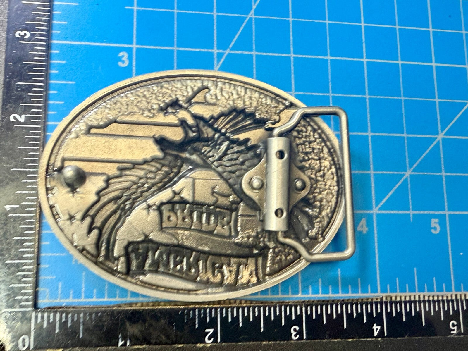 American Pride - Patriotic USA United States Flag and Eagle Belt Buckle