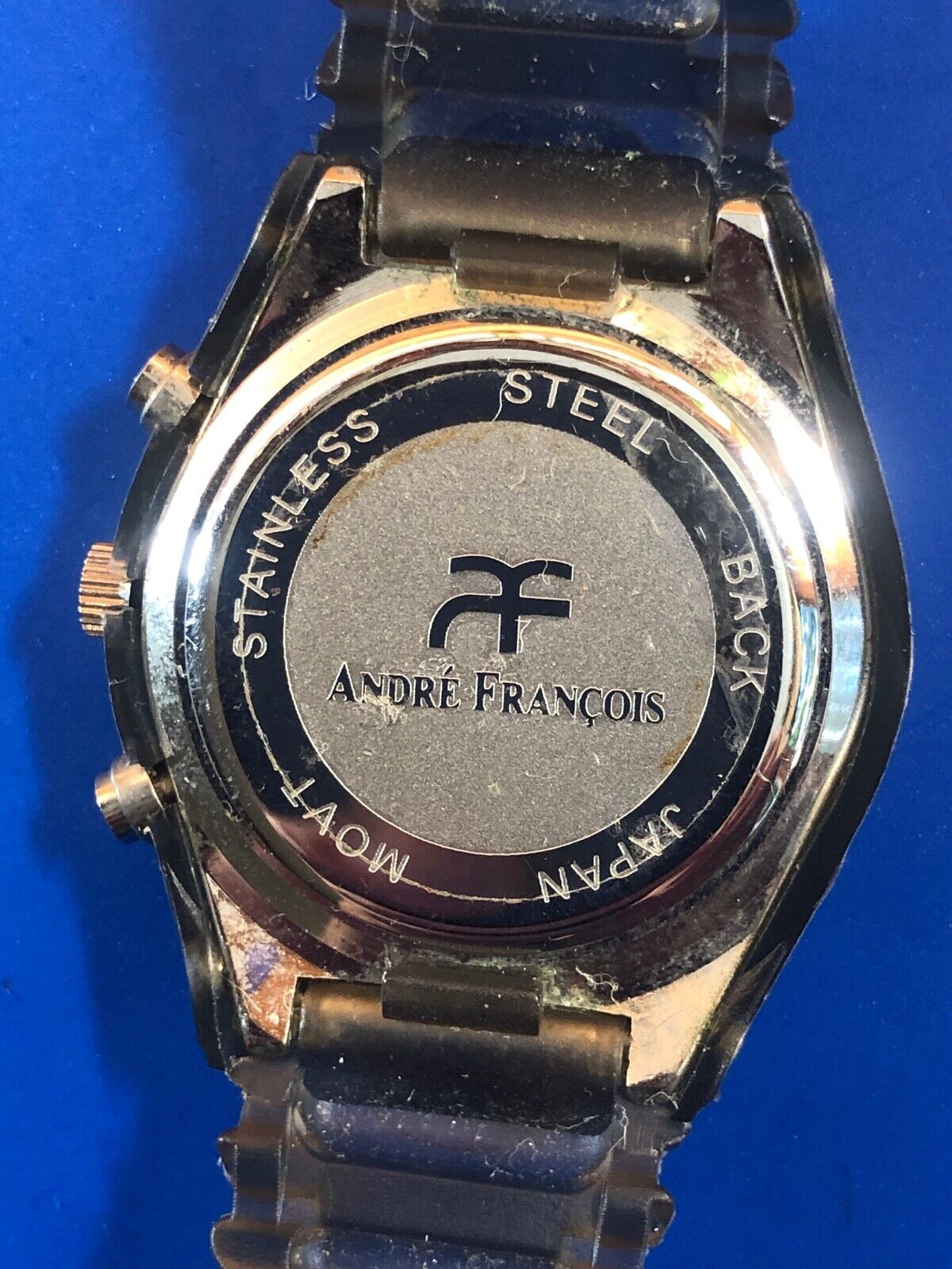 Andre Francois Quartz Ladies Rhinestone Watch - new battery, working well 