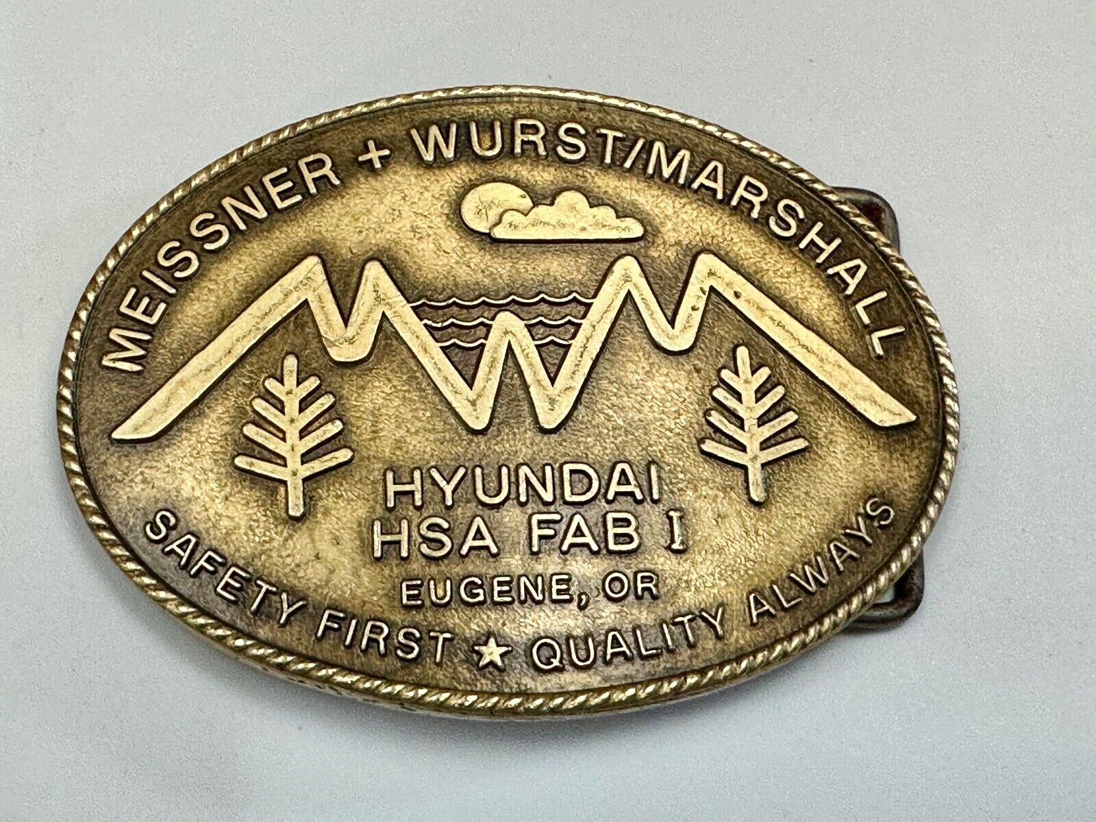 belt buckle Hyundai HSA FAB