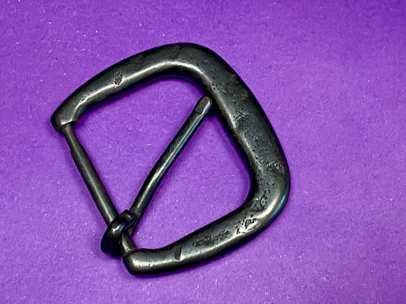 Unique Distressed Black Replacement Belt Buckle