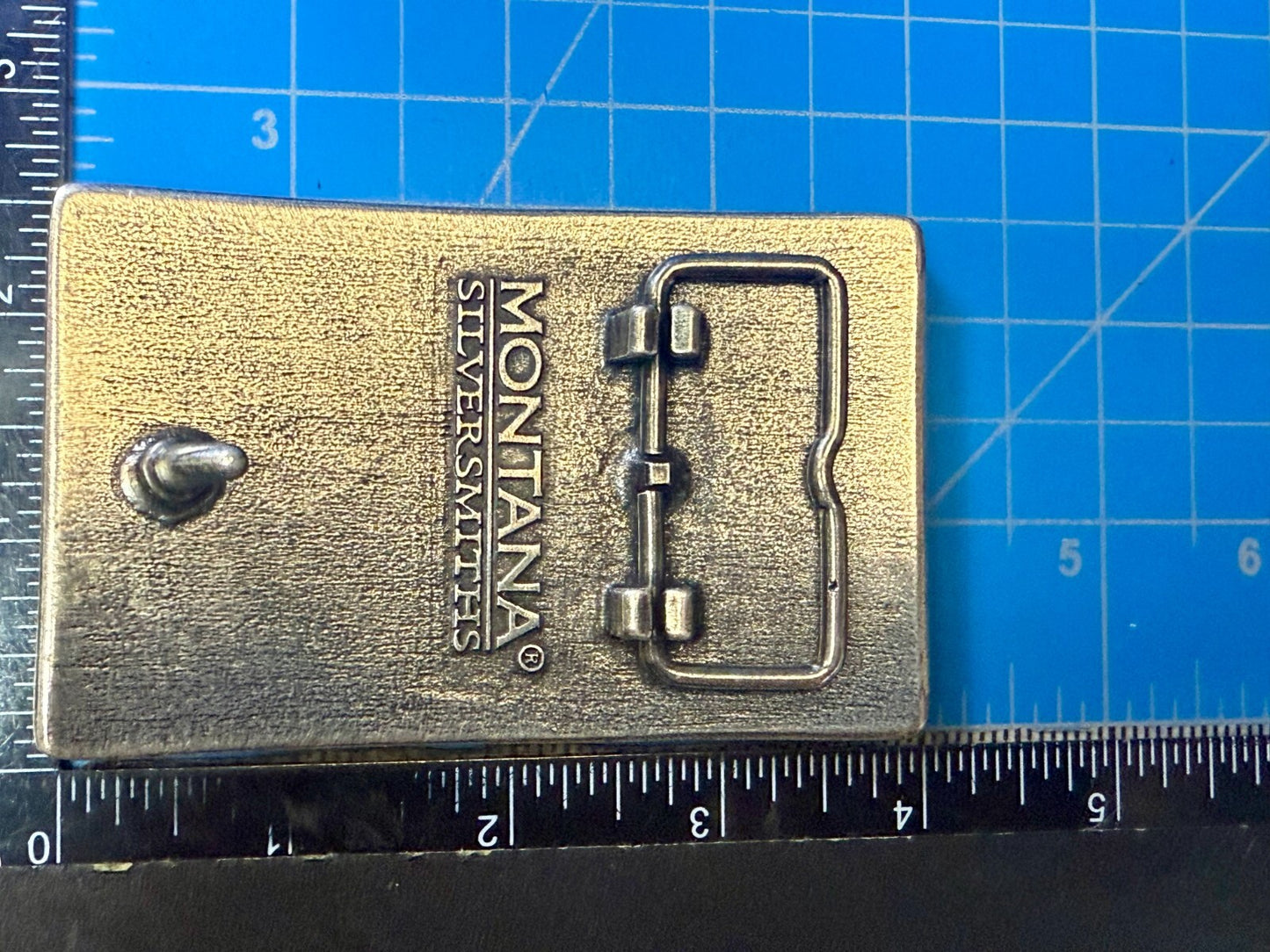USA United States Flag American Pride Patriotic Montana Silversmiths Belt Buckle