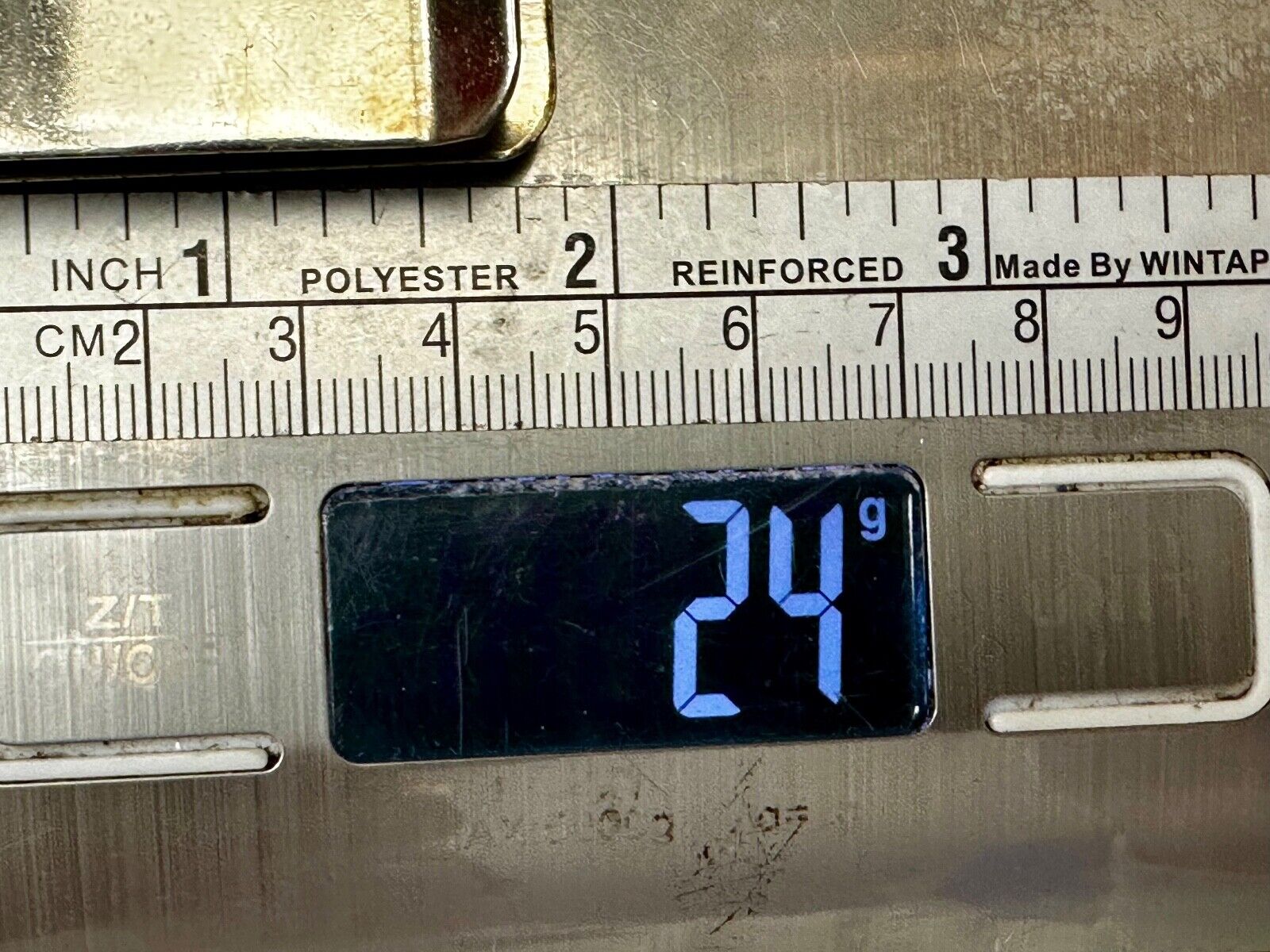 Aztec Symbol Mexican Silver Tone Money Clip - unknown to me!