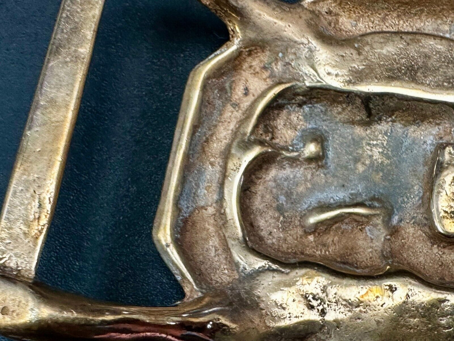 US Civil Soldiers Union Army Replica? Unknown to me! Hexagon Cast Belt Buckle