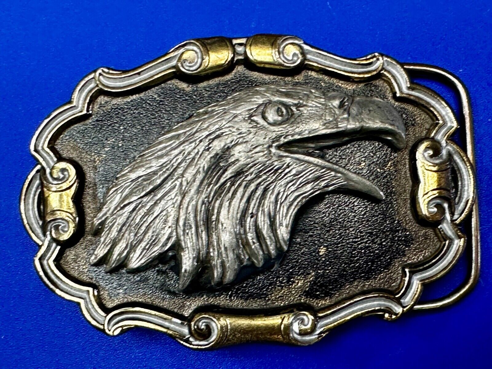 American Bald Eagle Head Belt Buckle by The Great American Buckle Co