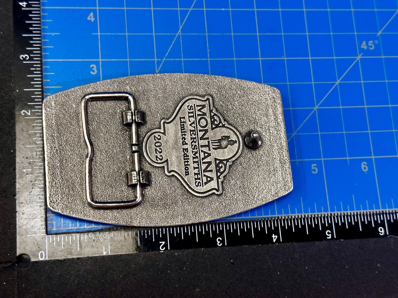 2022 Pendleton Whiskey Let'er Buck Rodeo Cowboy Montana Silversmiths Belt Buckle