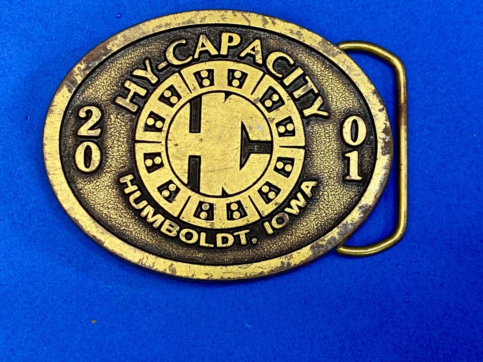 2001 Hy-Capacity Tractor Farming Agriculture Parts Limited Edition Belt Buckle 