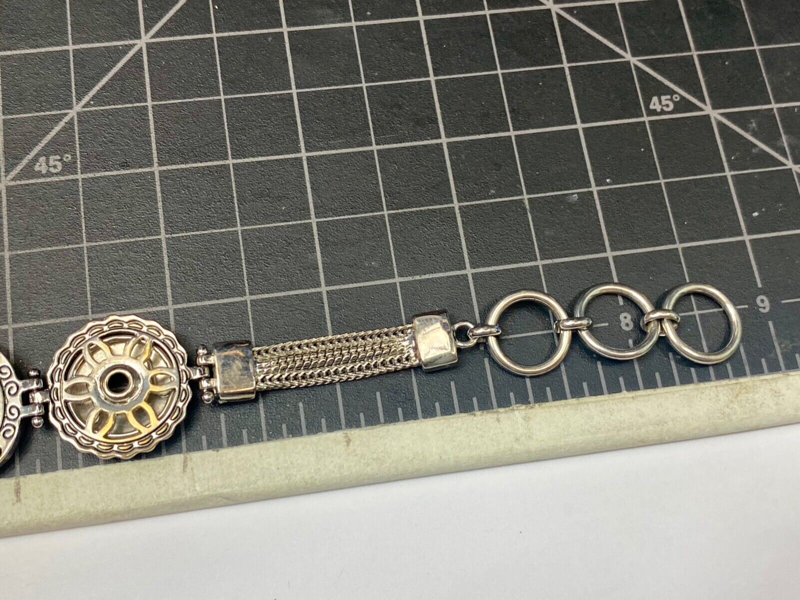 Three Space bracelet  for Original for 18mm Magnolia And Vine Snaps