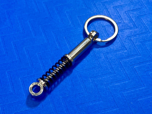 Black Coilover Shock Absorber Keychain Auto Keyring Key Chain FAST USA SHIPPING!