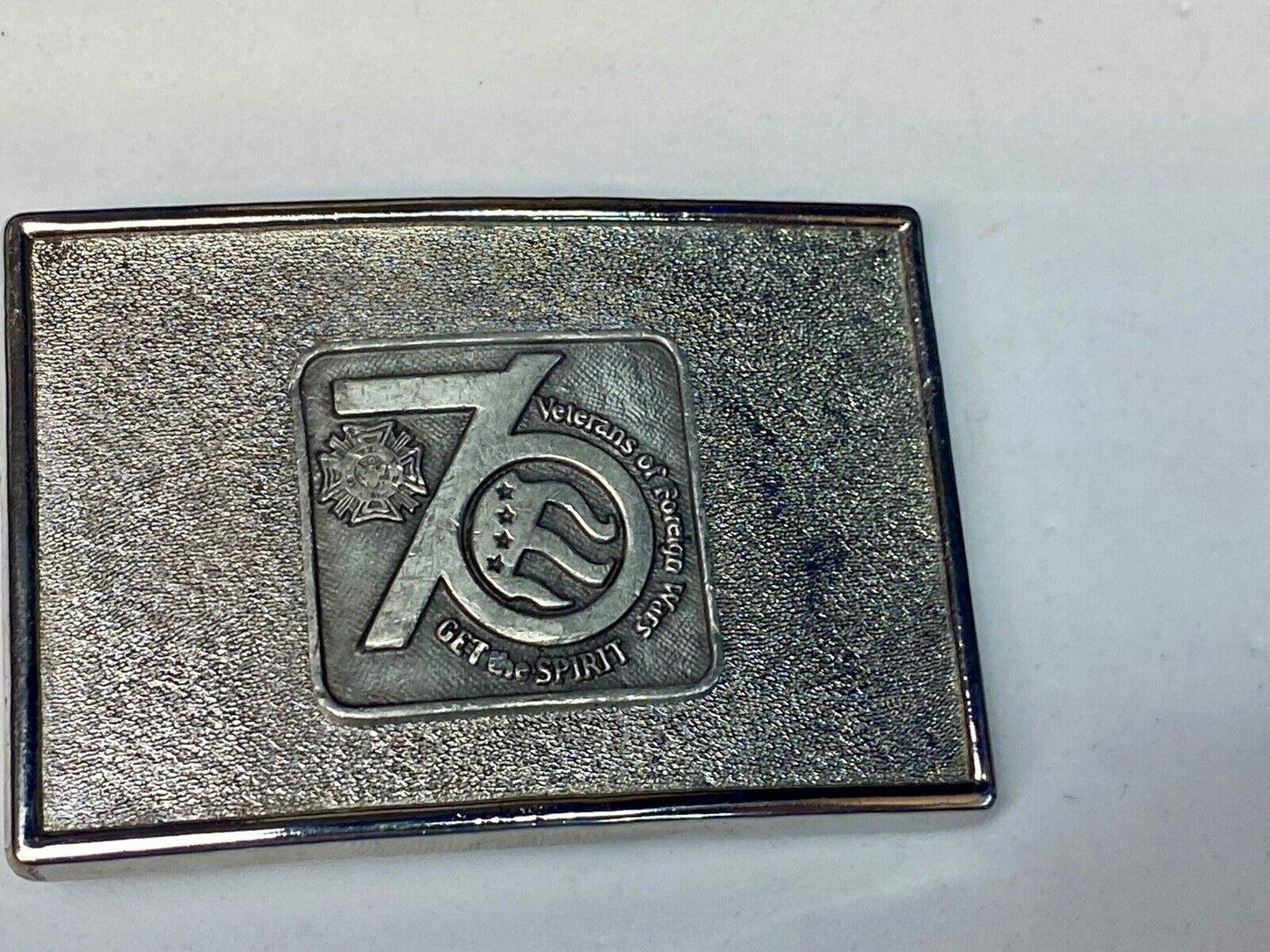 Veterans Of Foreign Wars - Get The Spirit Of 76 Belt Buckle 