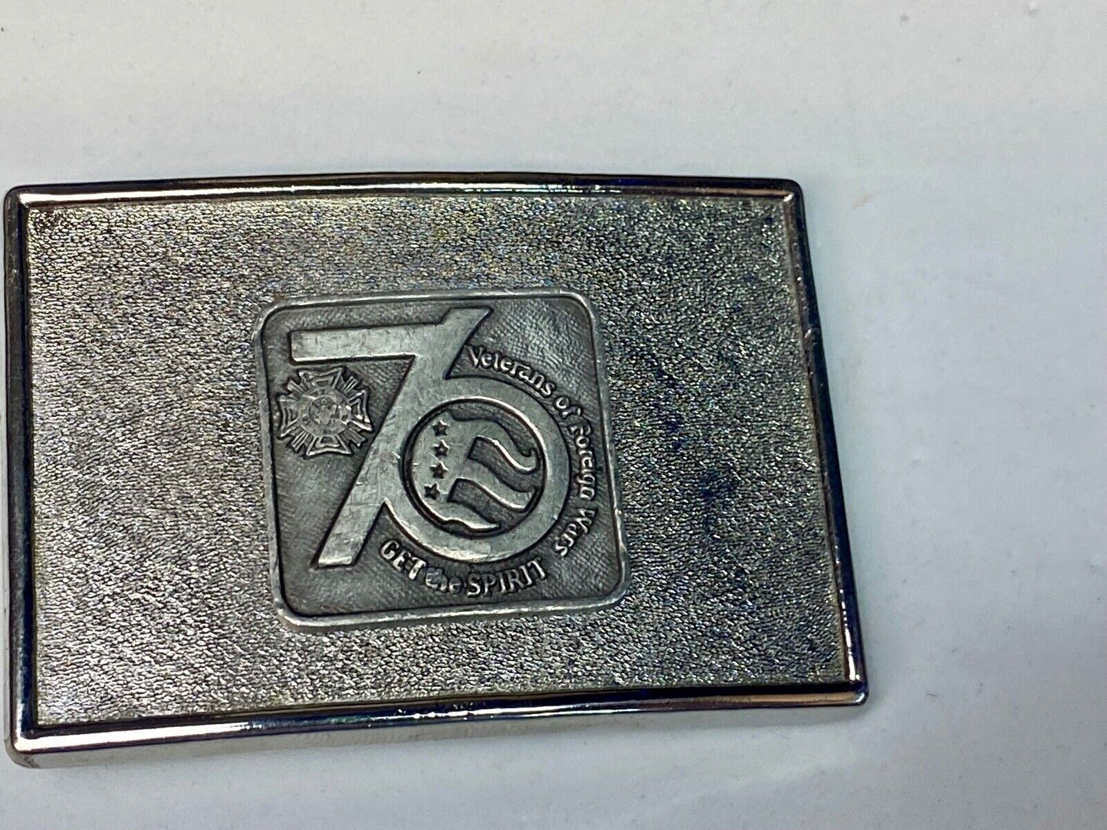 Veterans Of Foreign Wars - Get The Spirit Of 76 Belt Buckle 