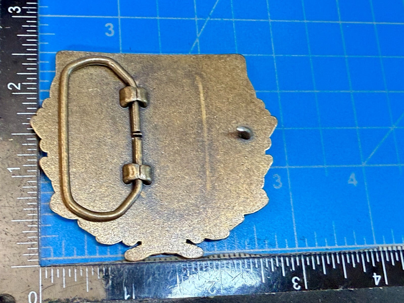 Aiming For Barcelona Shooting Team 1992 Olympics Vintage Commemorate Belt Buckle