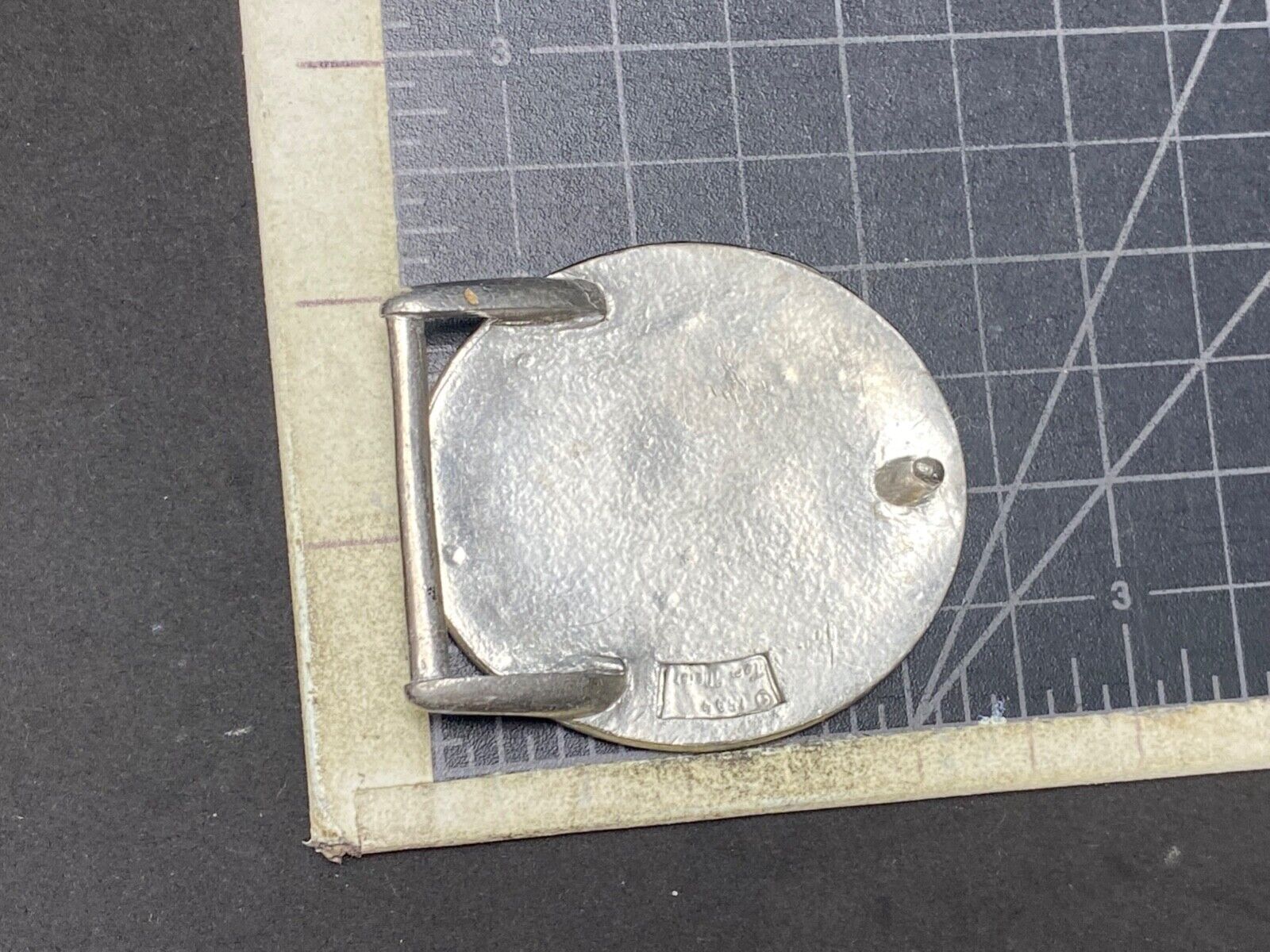 Vintage Art Design 1994 Tom Meier belt buckle