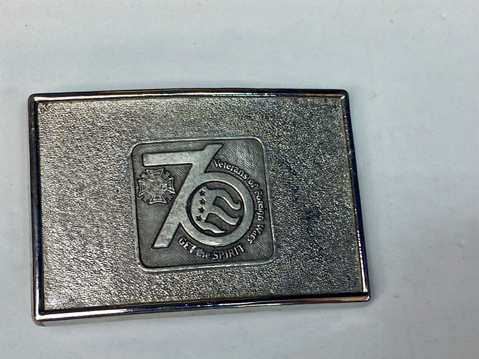 Veterans Of Foreign Wars - Get The Spirit Of 76 Belt Buckle 