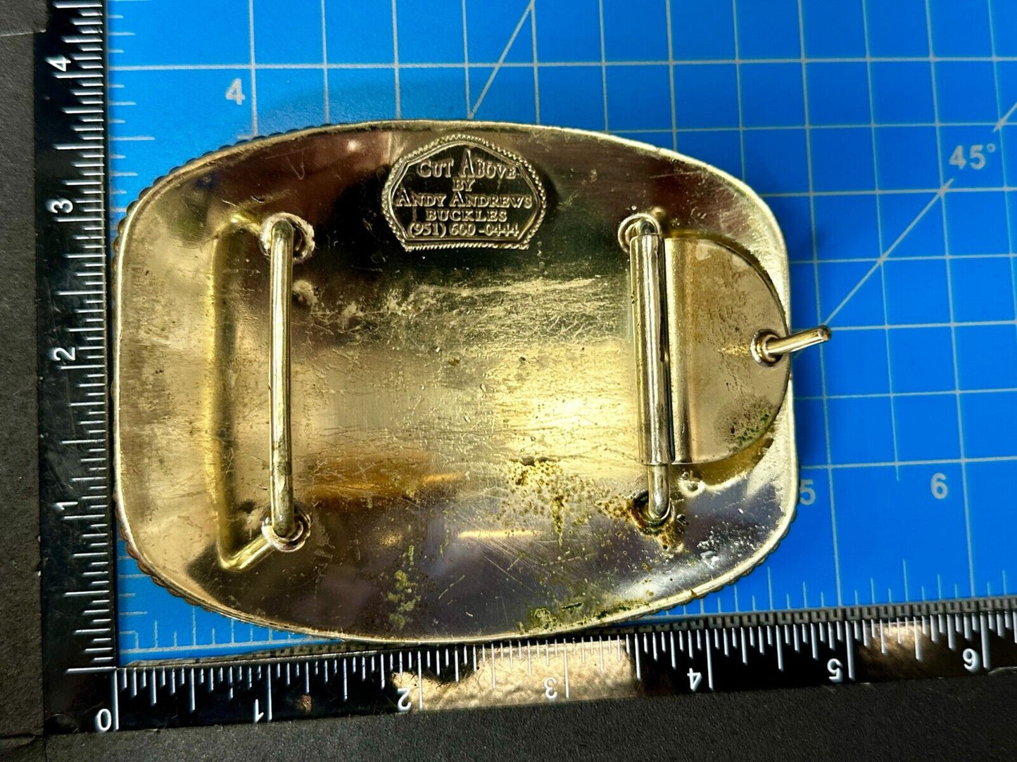 VCC All Around Champion 2009 Rodeo Trophy Belt Buckle by Cut Above Andy Andrews