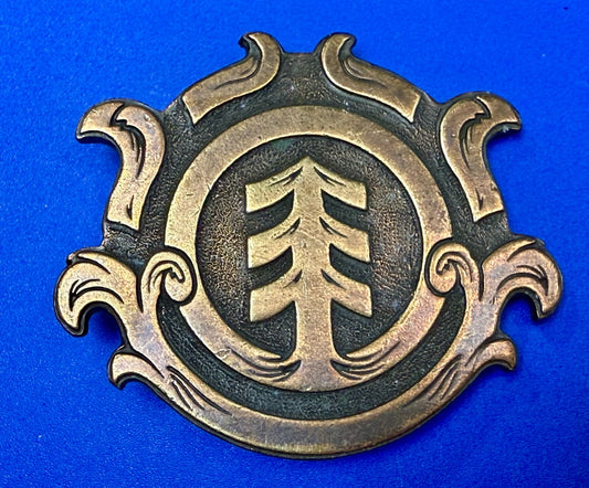 Triple Arrow Emblem Clothing Company? Brass Tone Belt Buckle