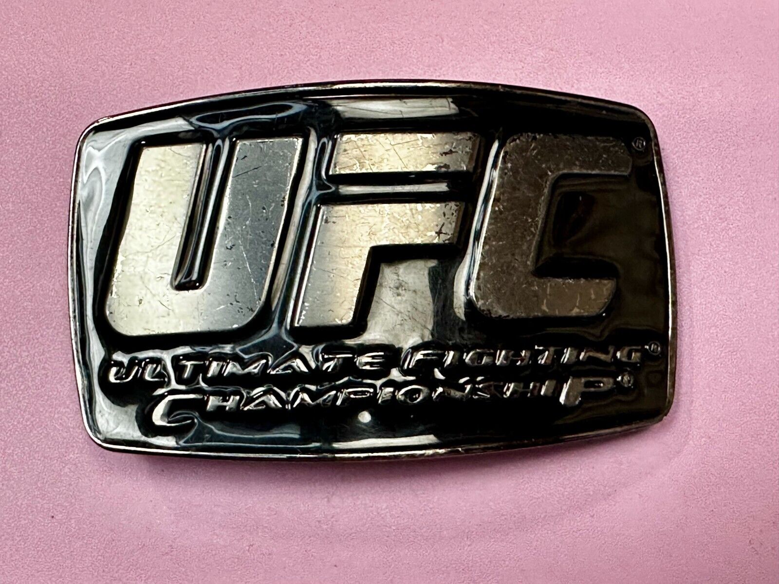 Ultimate Fighting Championship Mixed Martial Arts Promotion Belt Buckle - Zuppa