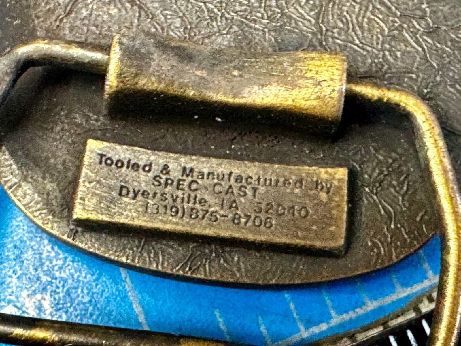 55 Years TISCO Tractor Implement Supply company NOS Belt Buckle by Speccast