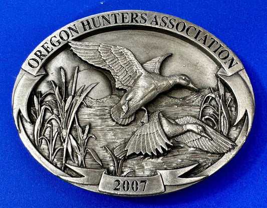 24th Annual Oregon Hunters Association Commemorative Limited Edition Belt Buckle
