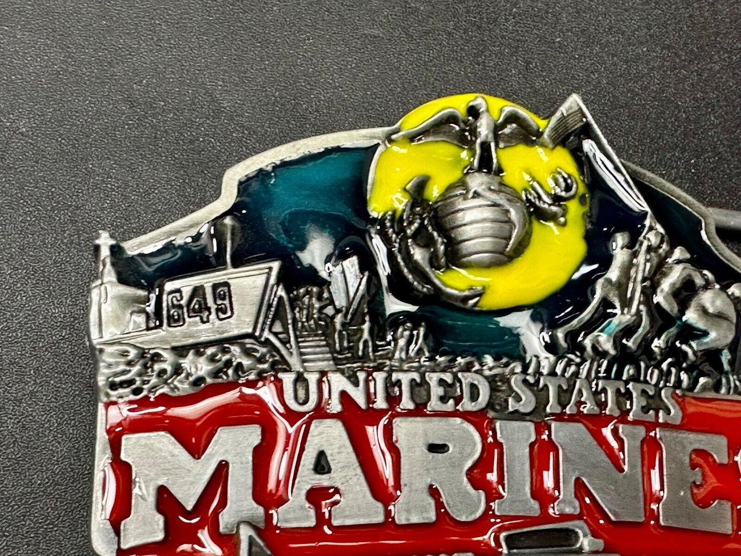 United States Marines NOS America Military Commemorative Belt Buckle