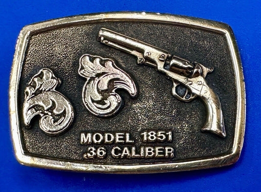 Vintage Gun Collectors Model 1851 .36 Caliber belt buckle by ADezy