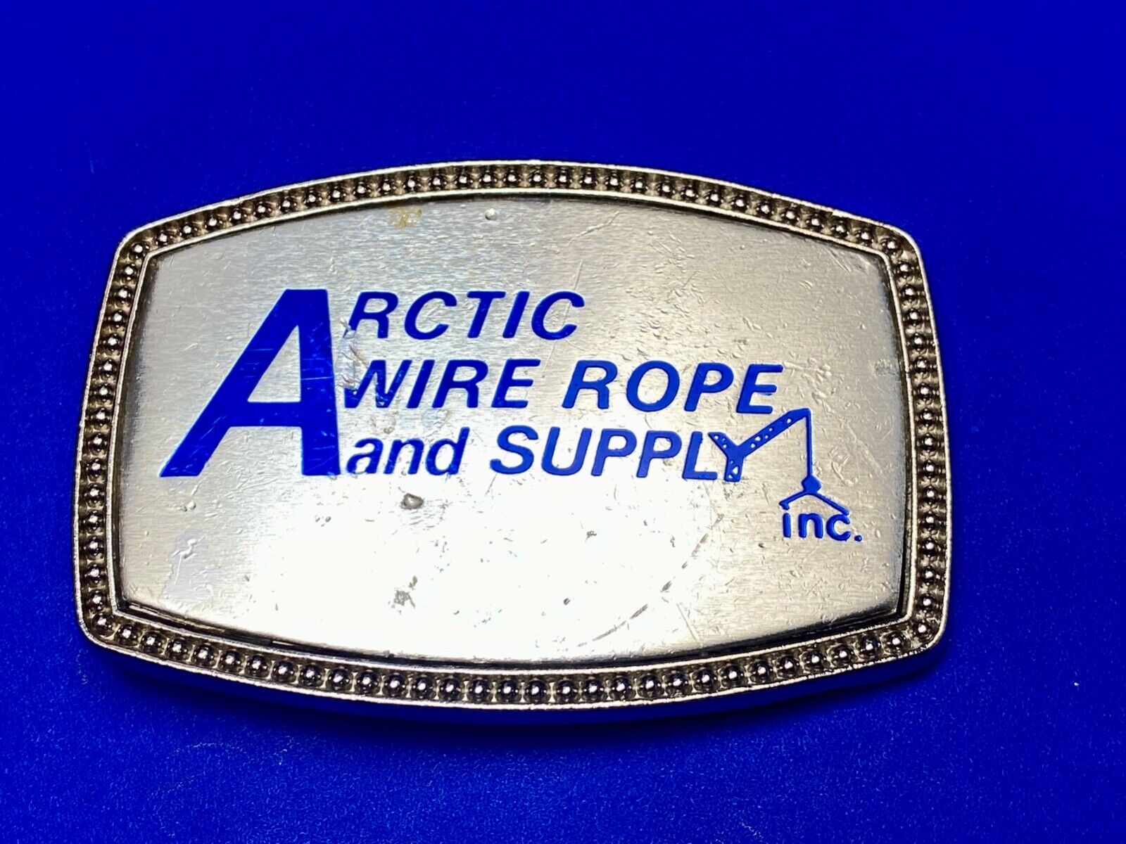 Arctic Wire rope and supply company Inc Company Alumine 4108 belt buckle