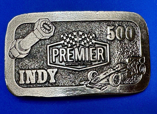Vintage Indy Indianapolis 500 Race Belt Buckle - Premier Industrial Corp.