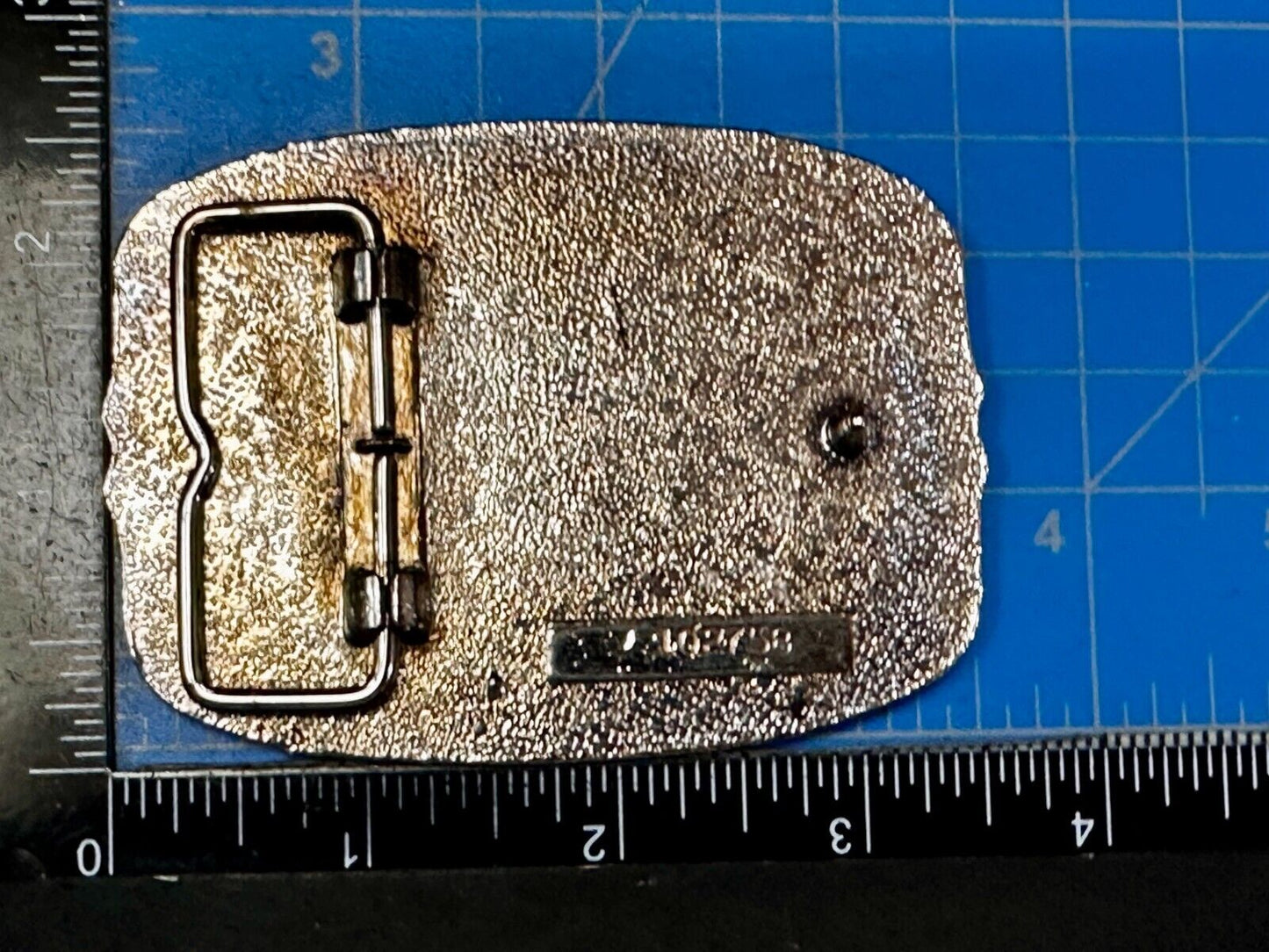 Majestic American Bald Eagle Flying high USA Mountains Two Tone Belt Buckle