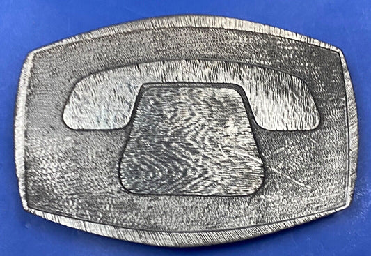This Is A Telephone Belt Buckle  - A Landline, With A Wire!  - Ask An Old Person