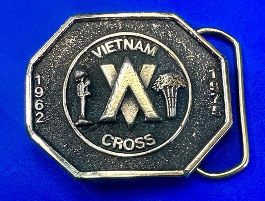 Vietnam Cross of Gallantry award 1962 - 1975 The Great American belt buckle Co
