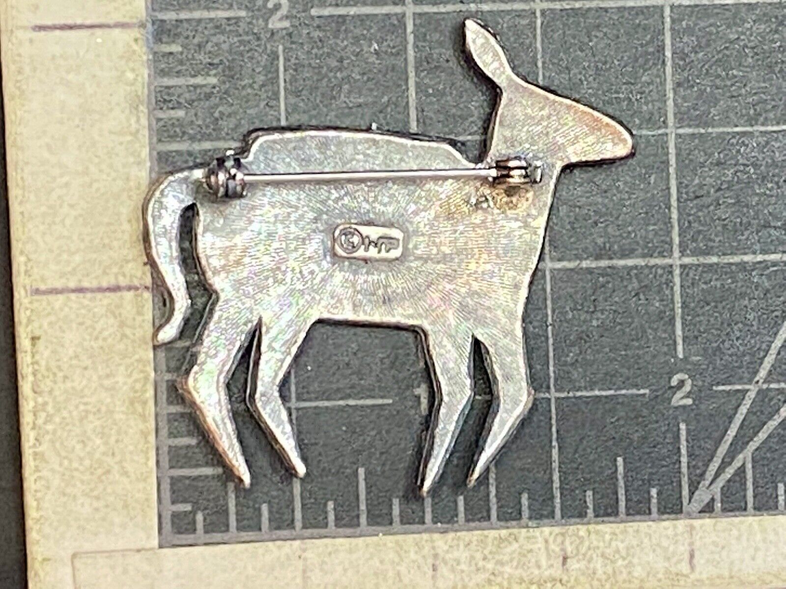 Vintage Donkey? Brooch Pin Jewish? Arabian? Indian? Middle Eastern? Mexico?