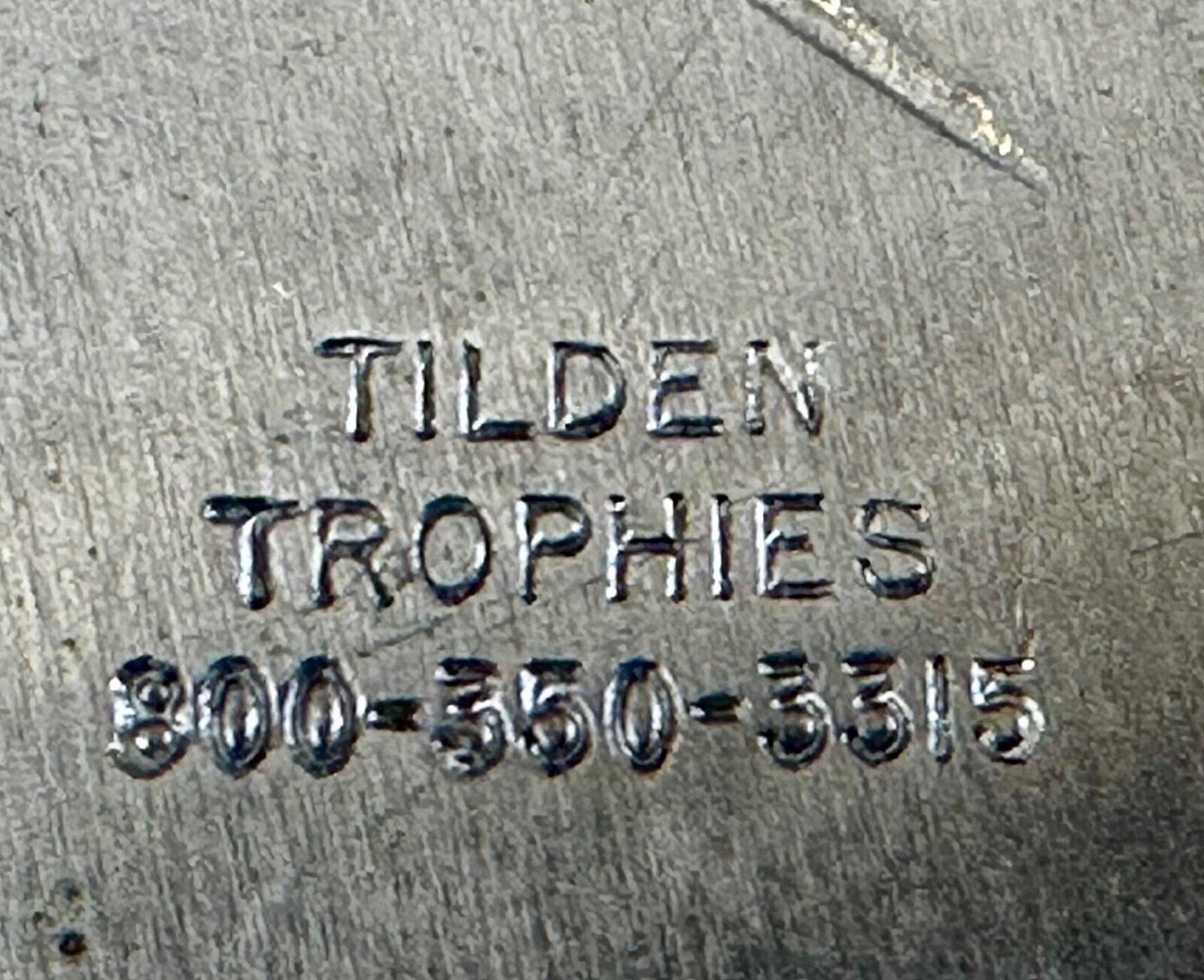 Amarillo Texas Gun Club Singles Vet Trophy Belt Buckle by Tilden
