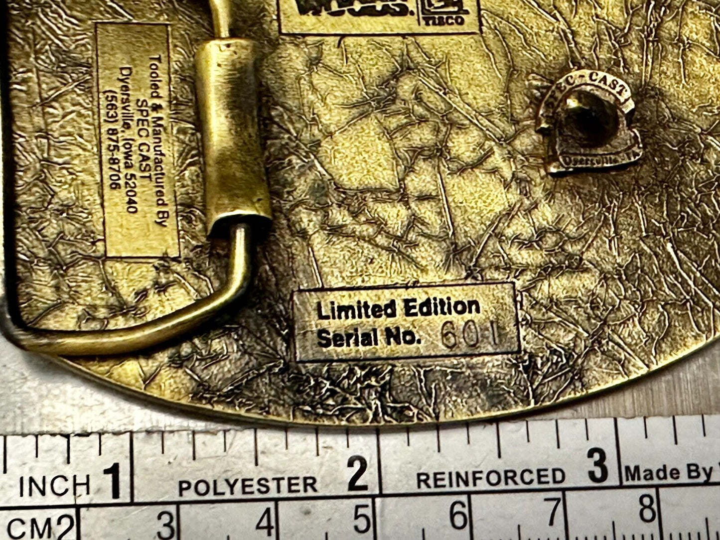 65 Years TISCO 2002 Tractor Implement Supply company NOS Belt Buckle